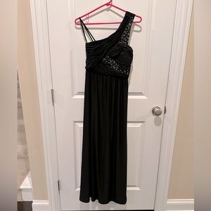 Max & Cleo Black Long Gown